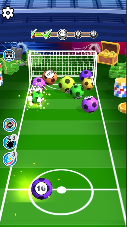 Soccer Merge 4096 screenshot-5