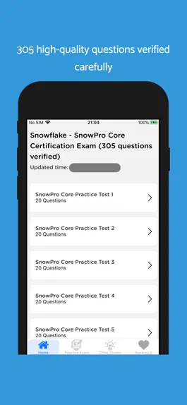 Game screenshot Snowflake SnowPro Core Exam mod apk