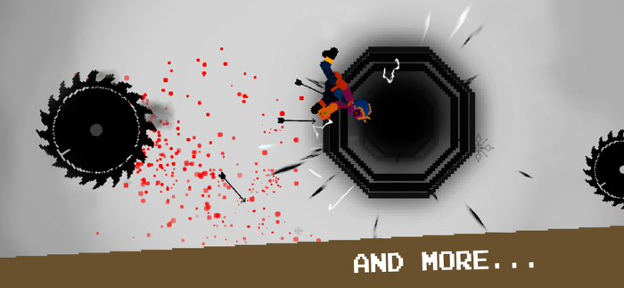 Stickman Pixel Dismounting