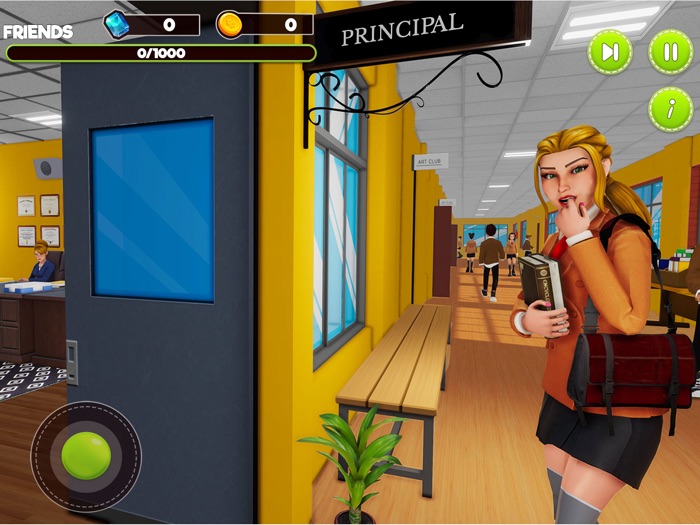 High School Girl Life Sim Game