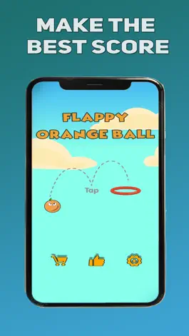 Game screenshot Flappy Orange Ball mod apk