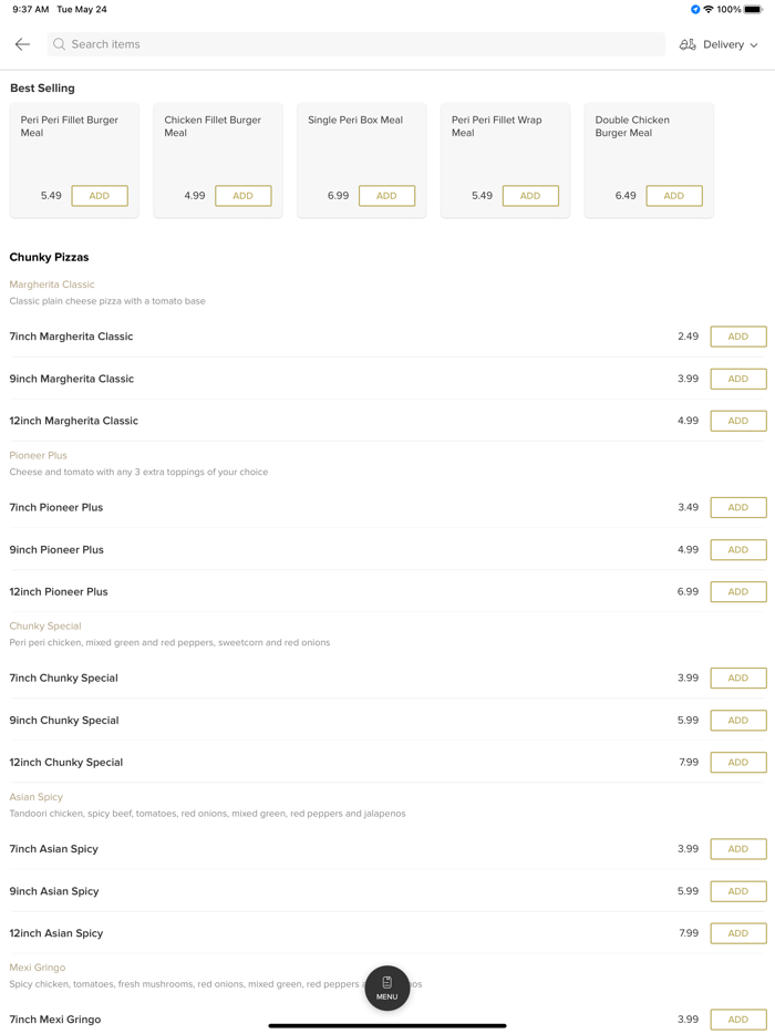 Chunky Chicken Newcastle.