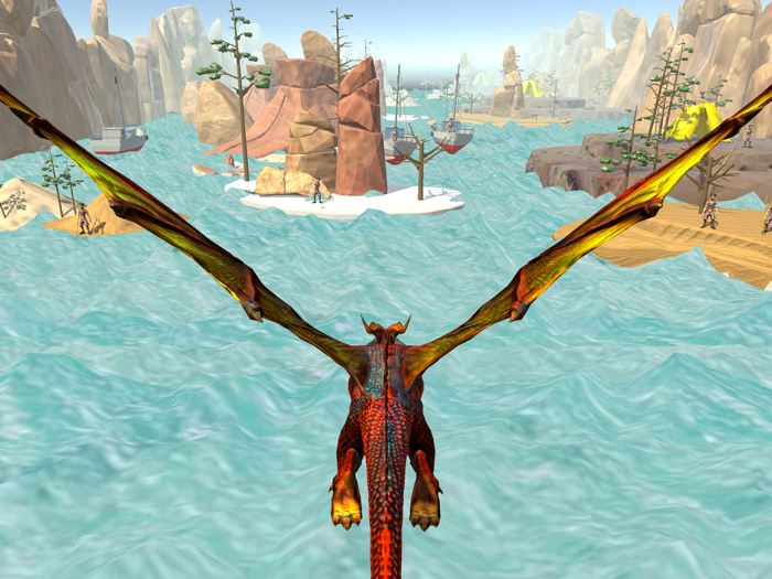 Fire Flying Dragon simulator