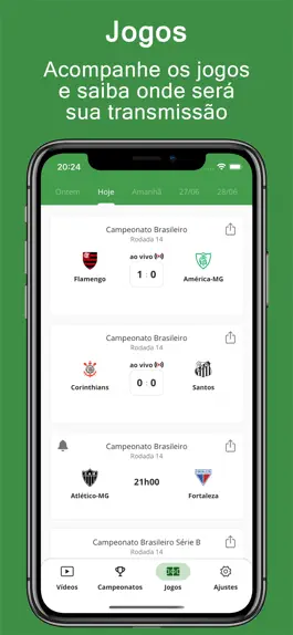 Game screenshot Futebol Hoje - Onde assistir mod apk