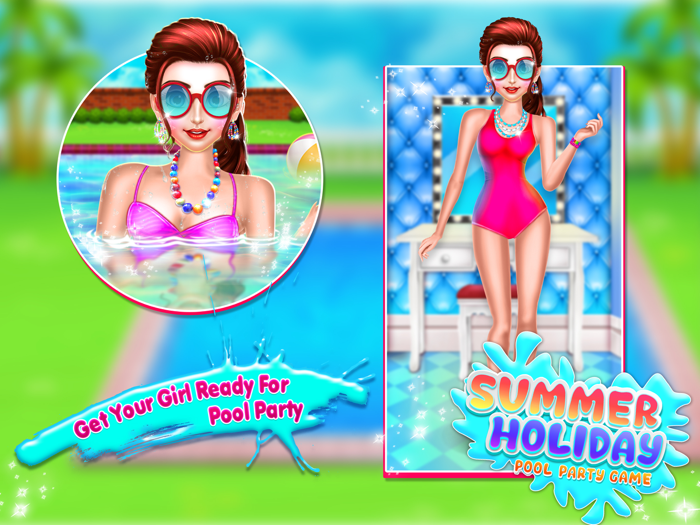 Summer Holiday Pool Party Game
