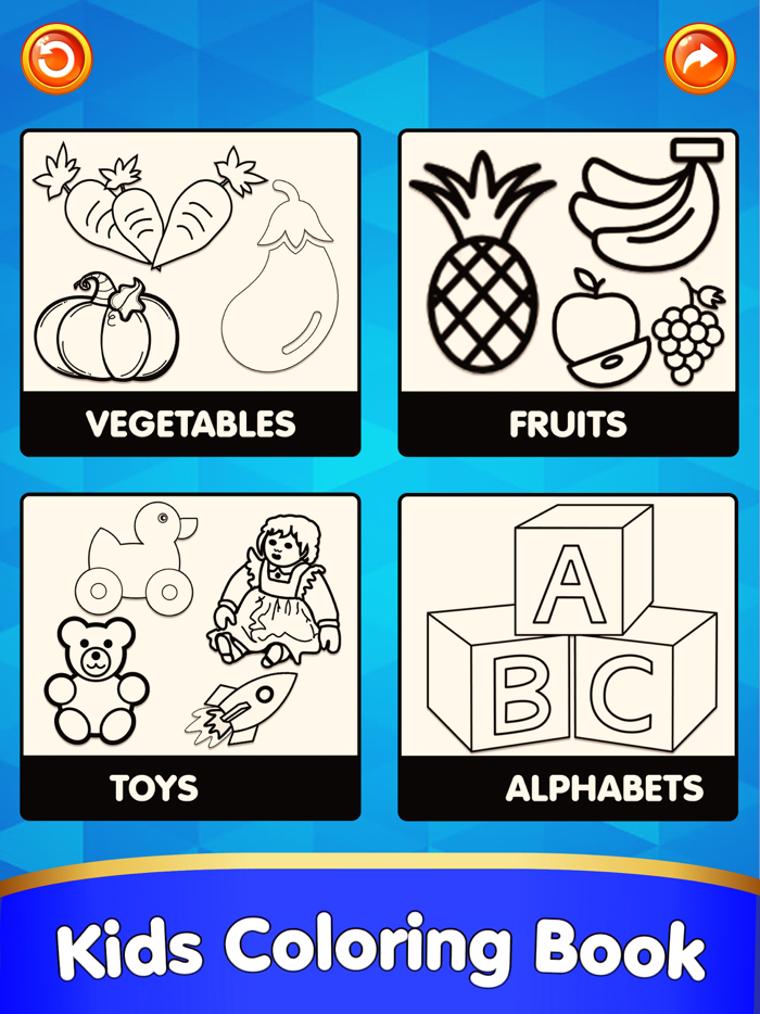 Art Coloring Book Paint Color