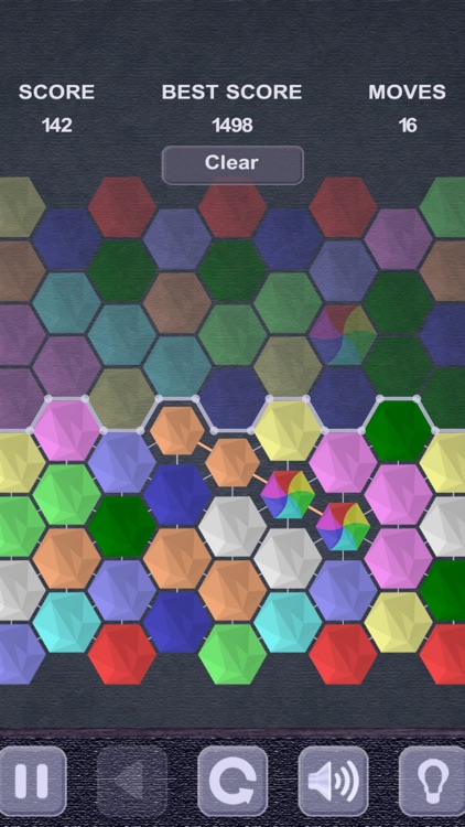 Bubbles Hexagon Puzzle screenshot-5