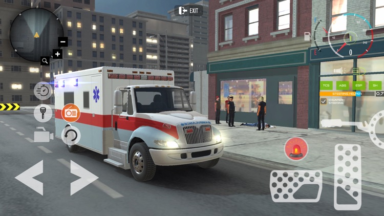 Ambulance City Car Driving Sim