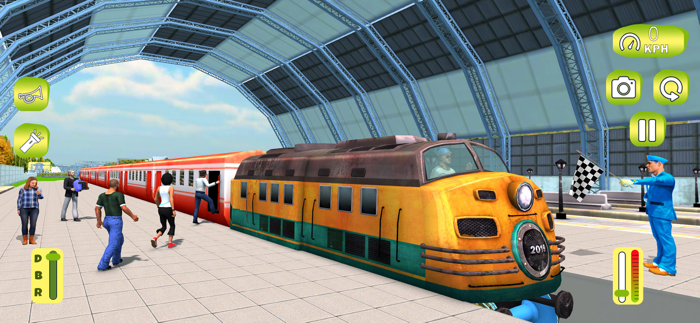 Train Driving Open World Game