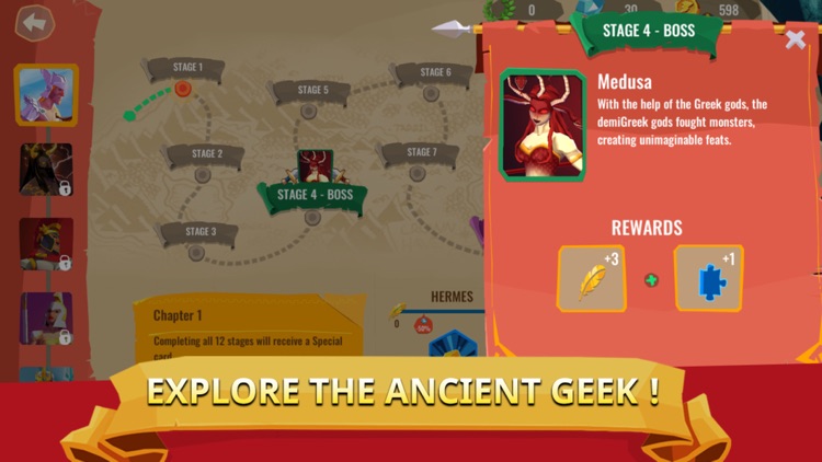 Trojan War: Castle Clash Cards screenshot-3