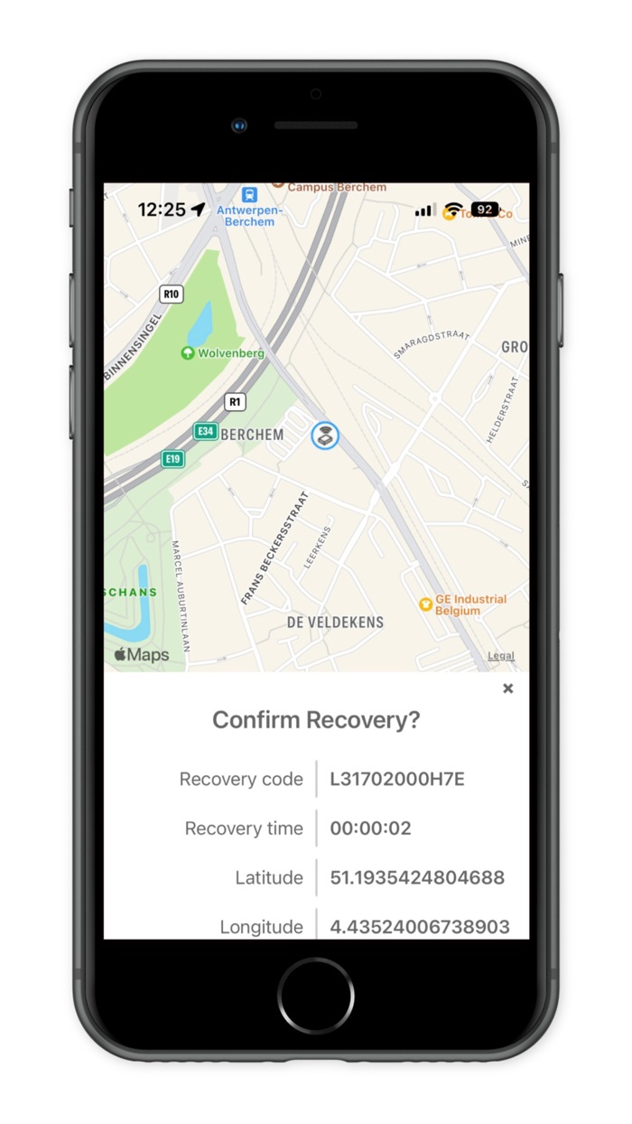 Viloc RecoveryApp
