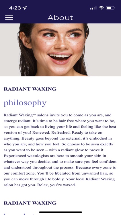 Radiant Waxing