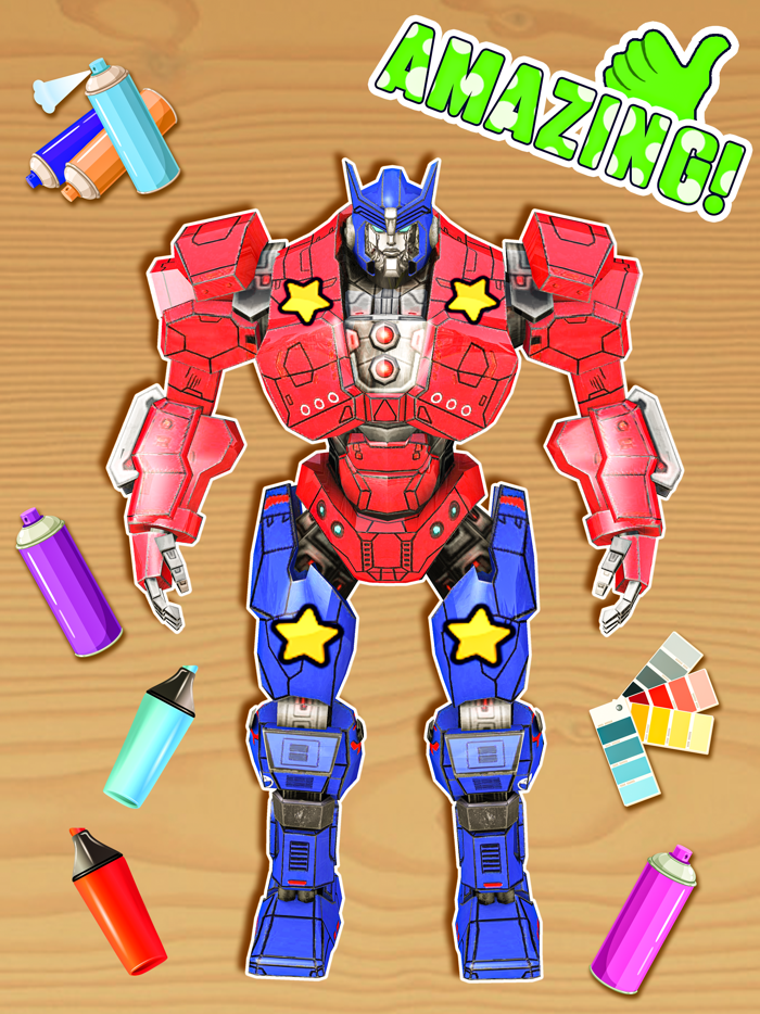 Optimus Robot Games DIY Games