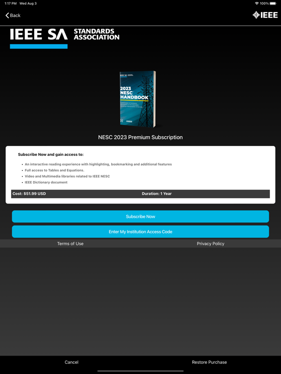 NESC 2023 IEEE App screenshot 4