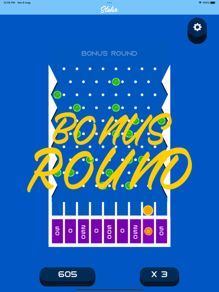 Stake Mobile Plinko Game