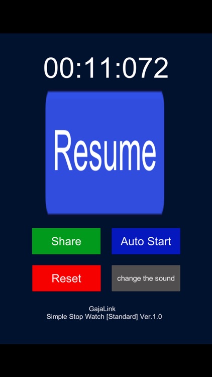 SimpleStopWatchStandard