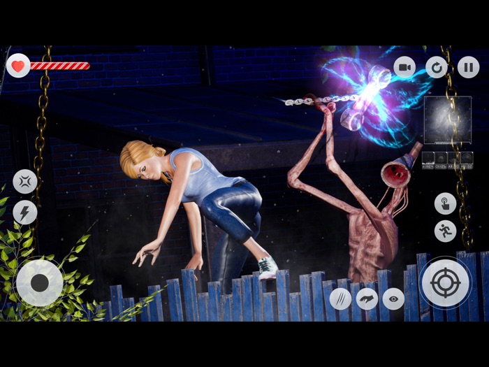 Scary Light Head Horror Escape