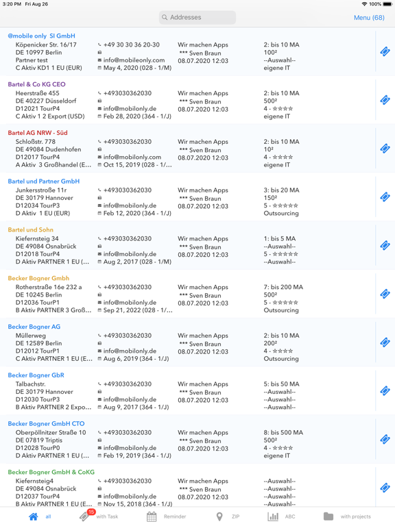 moTrade - Auftragserfassung screenshot 2