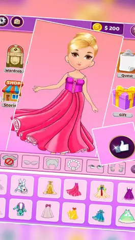 Game screenshot Chibi Dolls Dress Up Game hack