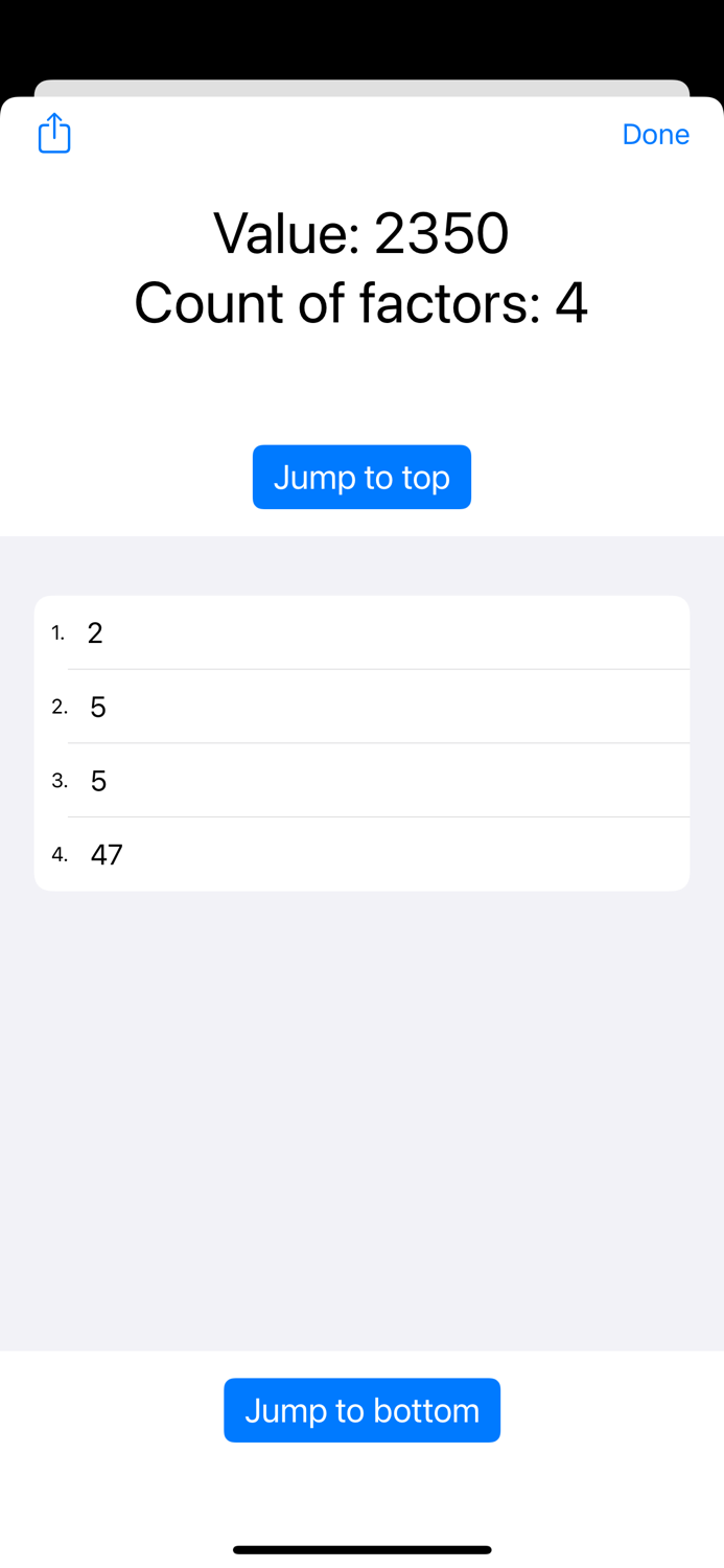Prime Number App