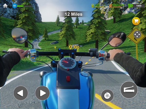 Motorcycle Simulator Moto Race screenshot 2