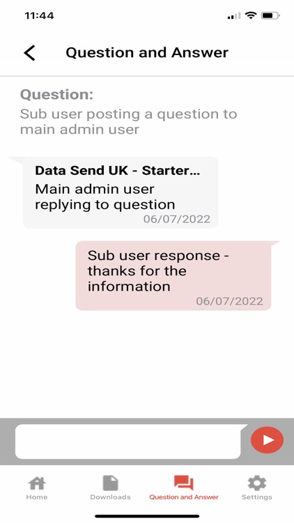 Data Send screenshot-3