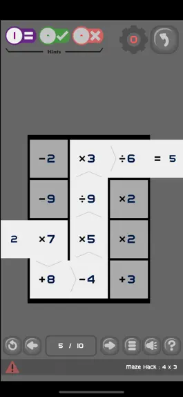 Game screenshot Maze Hack: Arithmetic Puzzle apk