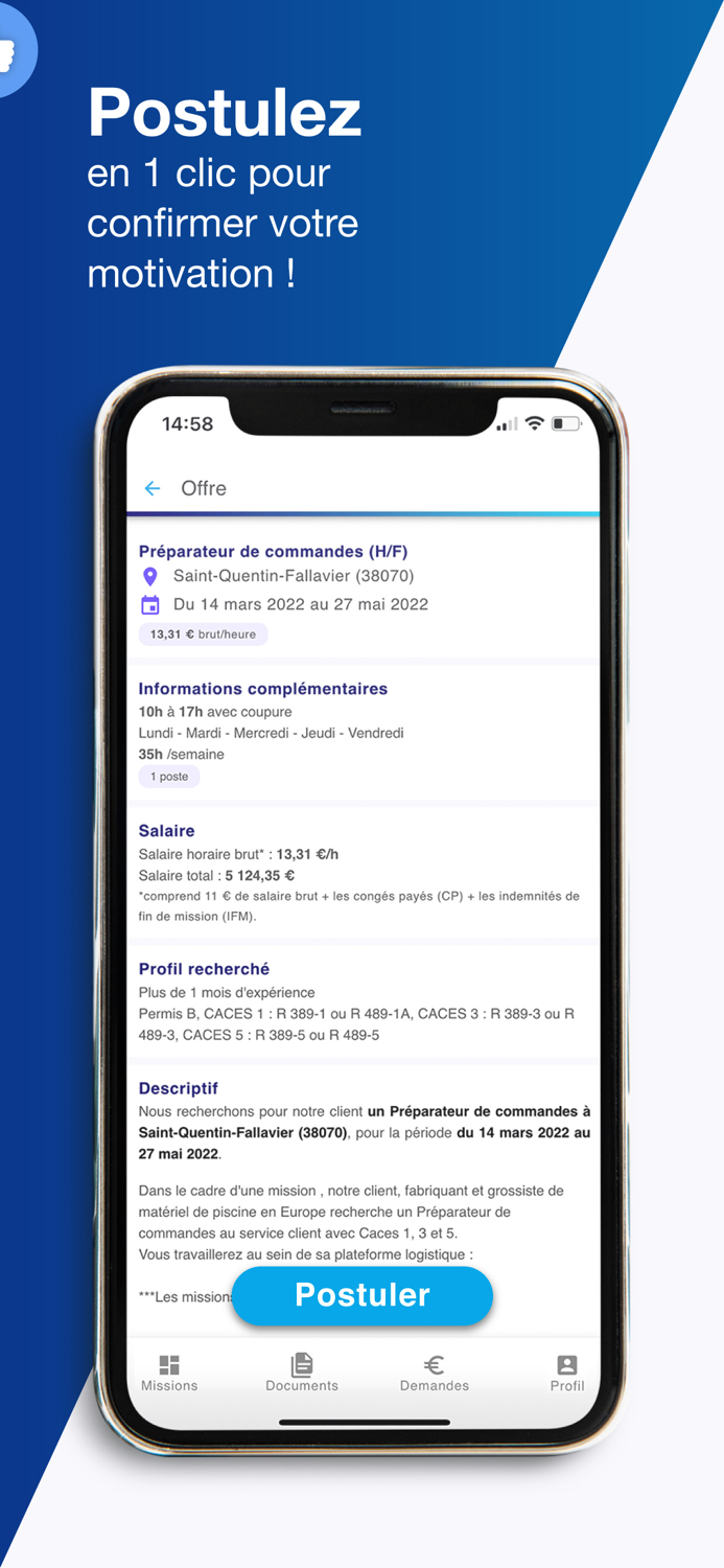 QAPA - Emploi Interim CDD CDI
