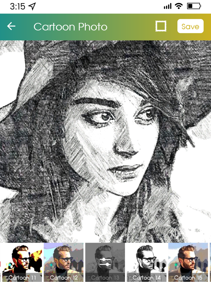 Cartoon Photo Editor  Sketch