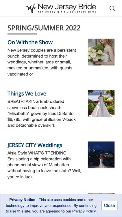 New Jersey Bride Magazine