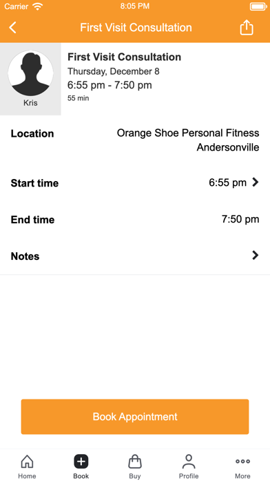 Orange Shoe Personal Fitness screenshot 3