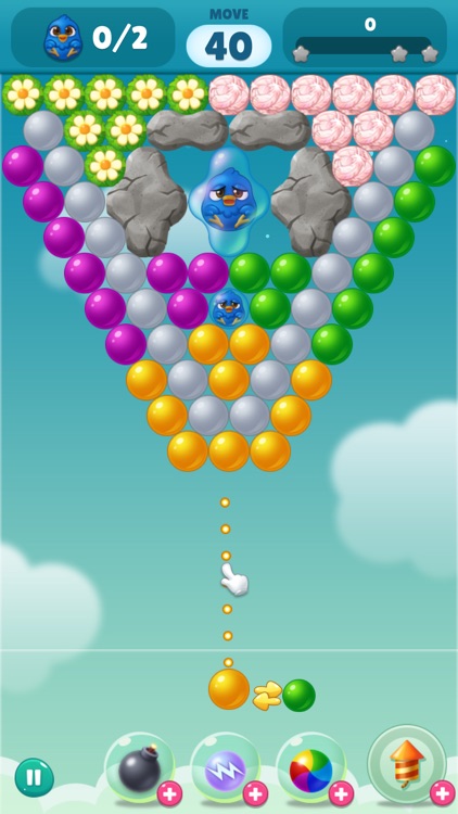 Bubble Birds Pop: Shoot & pop screenshot-3