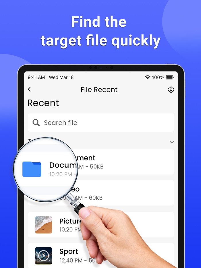 File manager - My Files