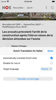 How to cancel & delete dutch translation for safari 4