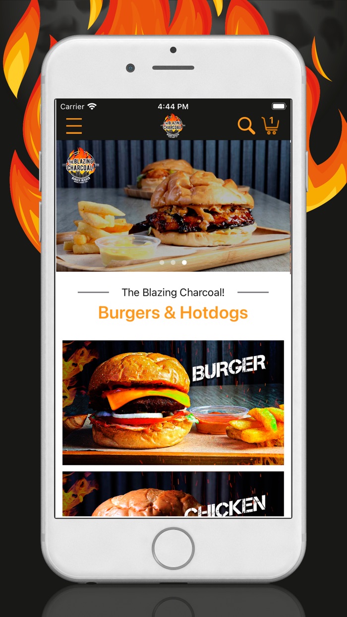 The Blazing Charcoal