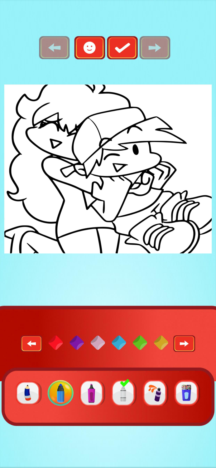 Floral coloring Sort match 3D