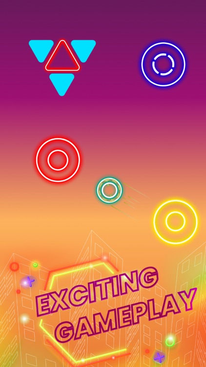 Neon Ball Hop – Aim and Shoot