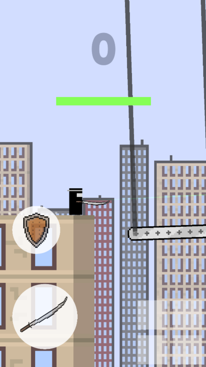 Rooftop Ninja 2D