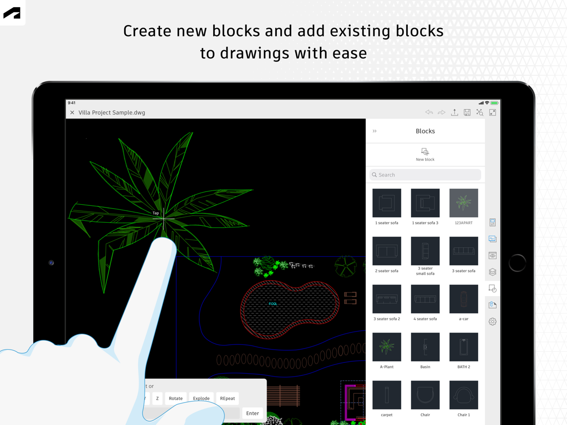 AutoCAD App voor iPhone, iPad en iPod touch AppWereld