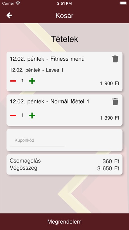 Gourmet Food Plus Ételfutár screenshot-4