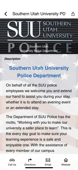 Game screenshot Southern Utah University PD apk