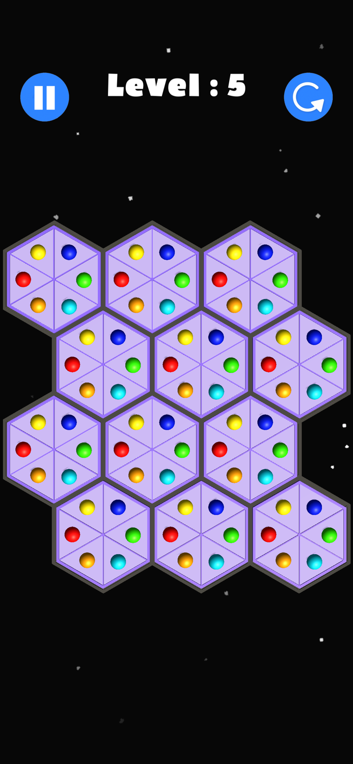 Super Hexa Block - Ball Puzzle