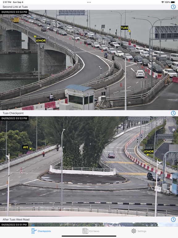 Singapore Checkpoint Cameras screenshot 2