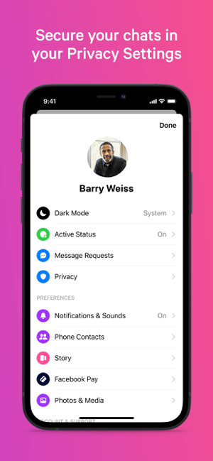 ‎Messenger Screenshot