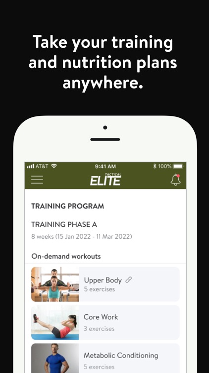 Elite Tactical Coaching by Elite Tactical Performance $ Nutrition