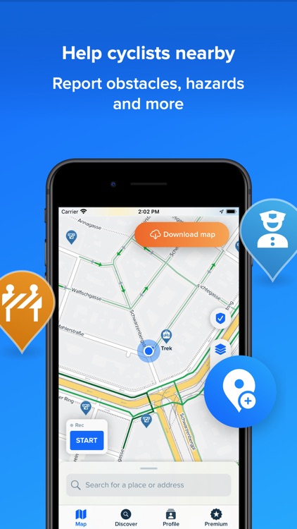 Bikemap - Cycling Map & GPS screenshot-2