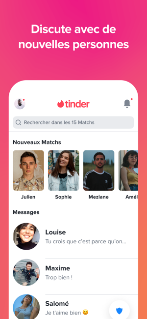 ‎Tinder - App de rencontre Capture d'écran