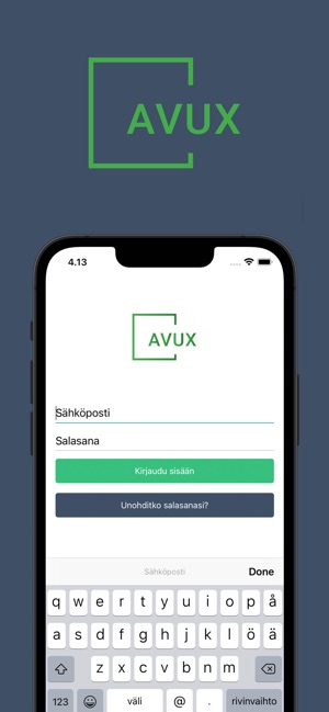 AVUX App Storessa