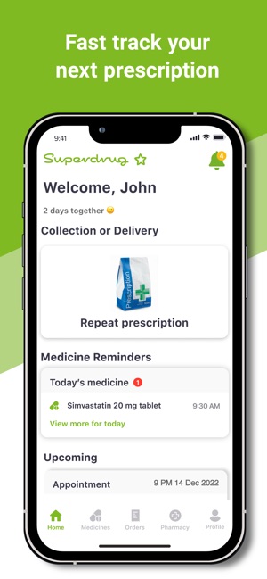 superdrug pharmacy app flu jab