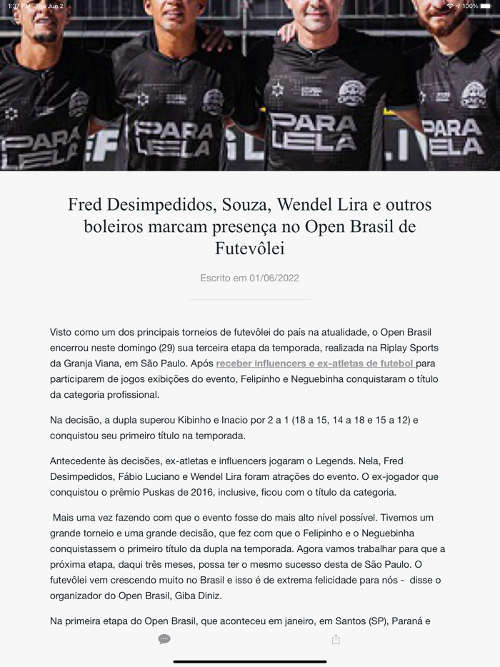 Pé na Areia Esportes